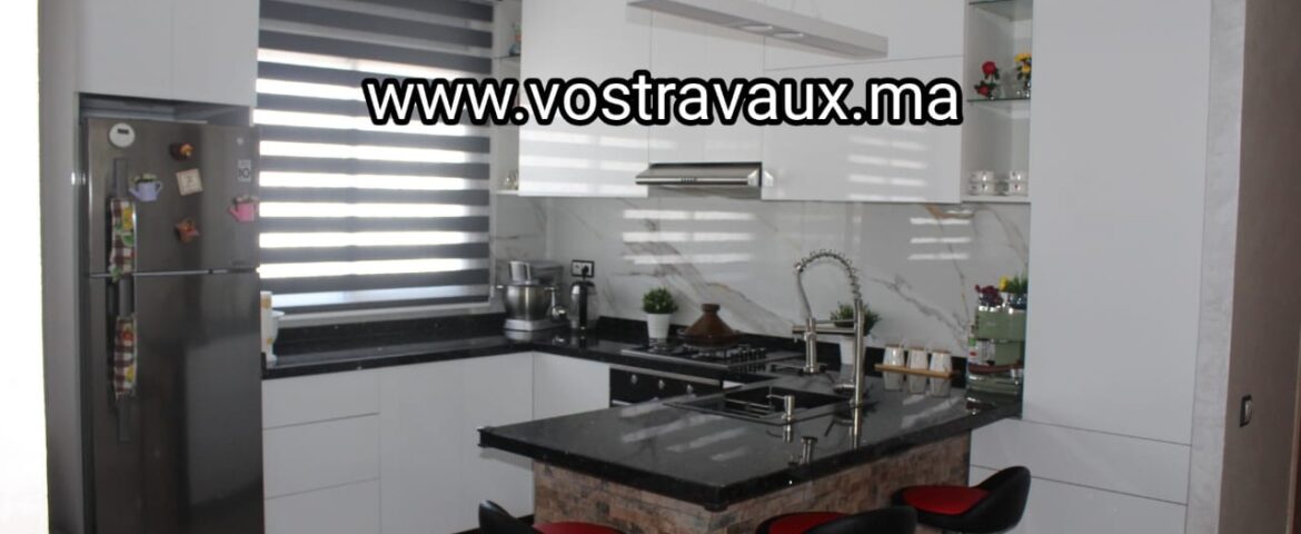 Rénovation d’une cuisine à Témara